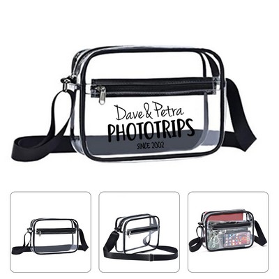 Adjustable Clear Crossbody