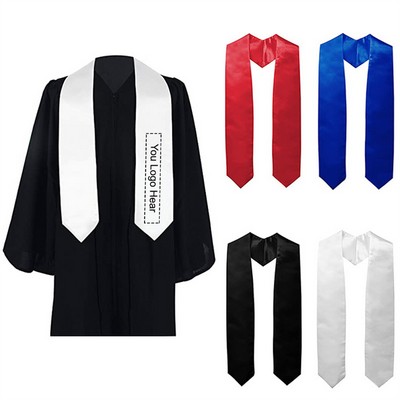 Mall Unisex Adult Plain Graduation Stole