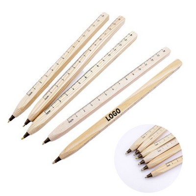 Biodegradable Wooden Scale Ballpoint Pen