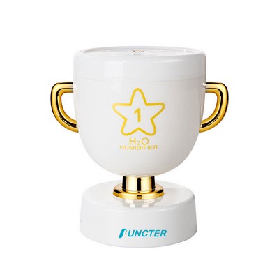 230ml Championship Trophy Shape Cool Mist Humidifier With Night lamp