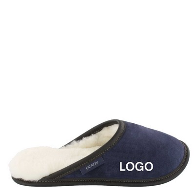 High Quality Sheepskin Slippers - Suede All-Purpose Mules