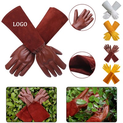 Durable Thick Cowhide Leather Work Glove