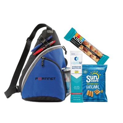 Sling Bag with Snacks