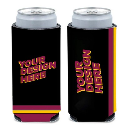 Full Color Sublimated Slim Can Cooler