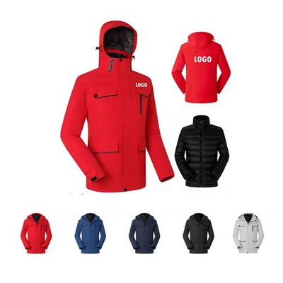 3-in-1 Waterproof Insulated Winter Jacket