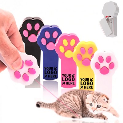 Interactive Cat Paw LED Laser Pointer