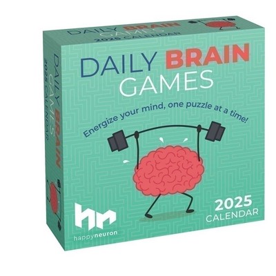 Daily Brain Games 2025 Day-to-Day Calendar (Energize your mind, one puzzle