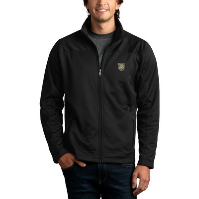 Men's Heathered Full Zip Brushed Back Fleece Jacket