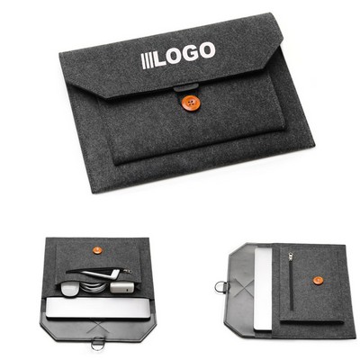 Multifunctional Laptop Felt Bag