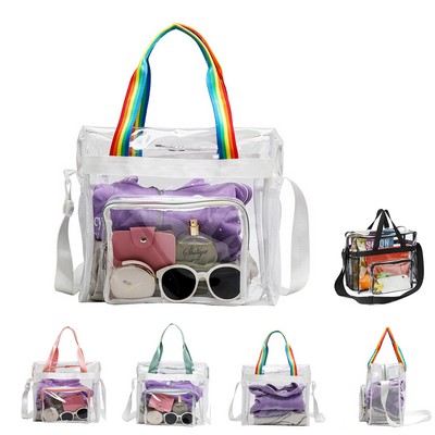 Clear Plastic Tote Bag