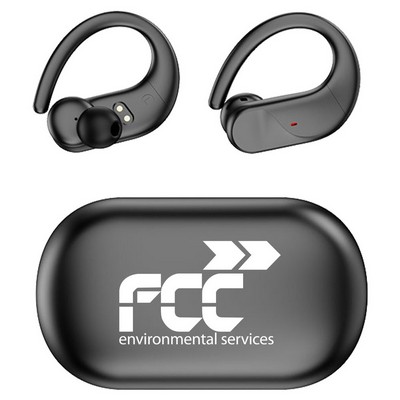 Bluetooth Ergonomic Sport Water Resistant IPX5 Audio Pods