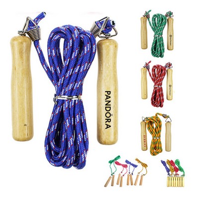 Wooden Handle Exercise Jumping Rope