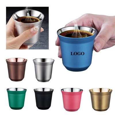 5 Oz Stainless Steel Coffee Cup