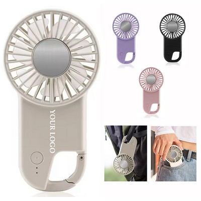 Handheld Air Cooling Fan With Buckle