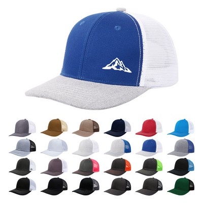 Color-Blocked Baseball Cap