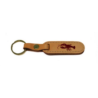 Rounded Rectangular Key Chain