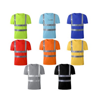 Reflective Short Sleeve T Shirt