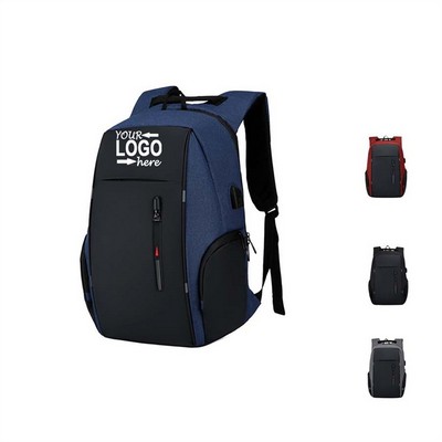 Large Capacity Usb Backpack Computer Bag