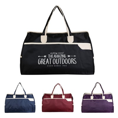 Travel Duffel Tote Bag