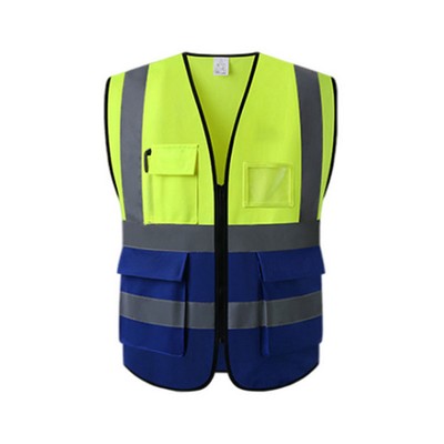 High Visibility Reflective Safety Vest with LOGO