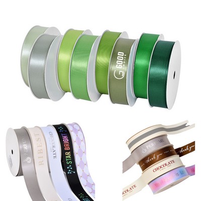 7/8" Wide Single Face Satin Ribbon