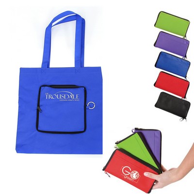 80 GSM Non-Woven Zippin' Tote