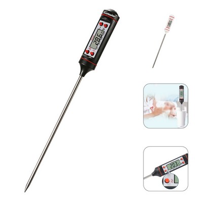 Digital Cooking Thermometer with Stainless Probe