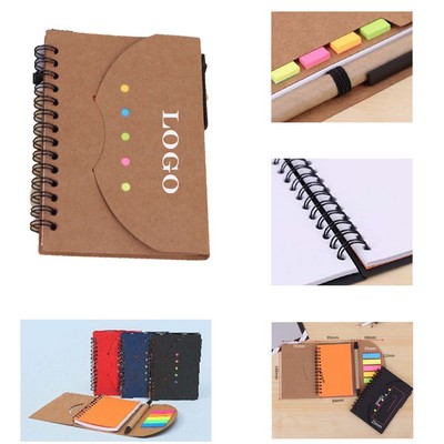 Three In One Sticky Note Notebook