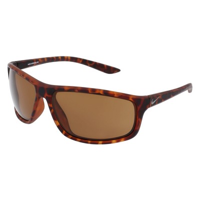 Nike® Adrenaline Matte Tortoise Sunglasses w/Brown Lens