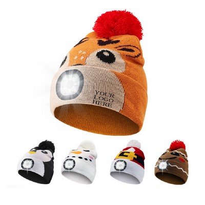 Cartoon LED Children Hat