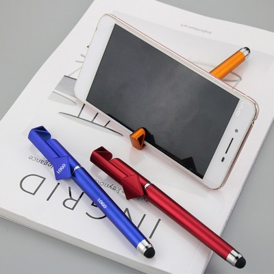 3-in-1 QR Code Stylus Pen w/Phone Stand