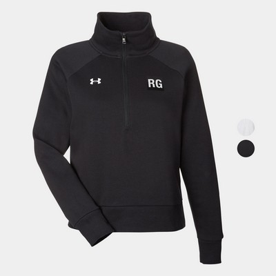 Under Armour Ladies' Rival Fleece Quarter-Zip