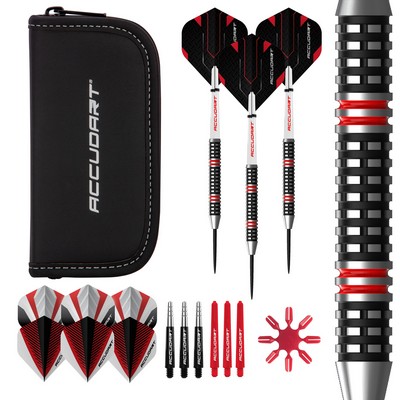 Escalade Sports Accudart - Stl 7.5 Tungsten Steel Tip Dart Set