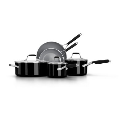 Calphalon Select By Calphalon Oil Infused Ceramic 8 Pc Cookware Set