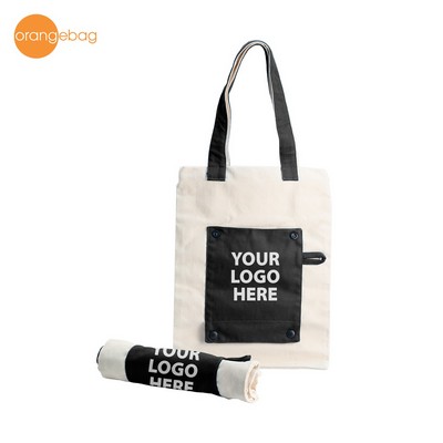 Orangebag Trim Roll-Up Tote Bag