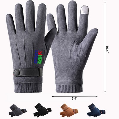 Womens Gloves Winter Touch Screen Texting Phone Windproof Gloves