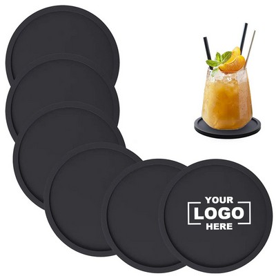 Round Silicone Drink Coaster