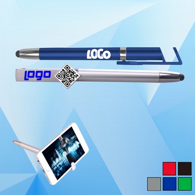 Stylus Ballpoint Pen with Phone Holder