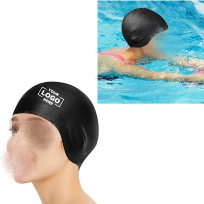 Silicone Swim Cap for Adults and Kids