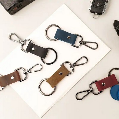 Gambino Leather Key Ring