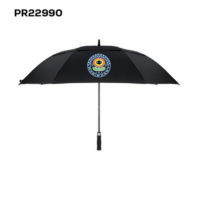 Wind Vented Auto Open Golf Umbrella - 60'' Arc