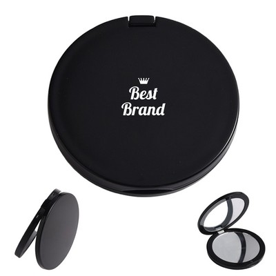 Folding Dual-Sided Handheld Makeup Mirror