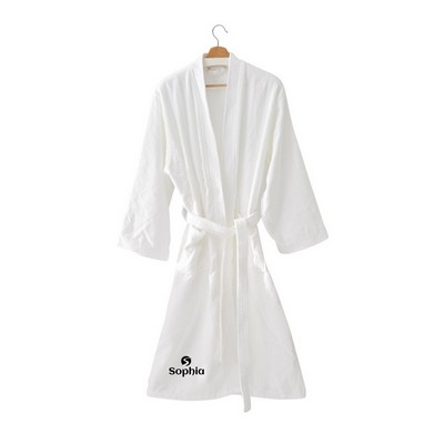 Lightweight Cotton Bathrobe for Women