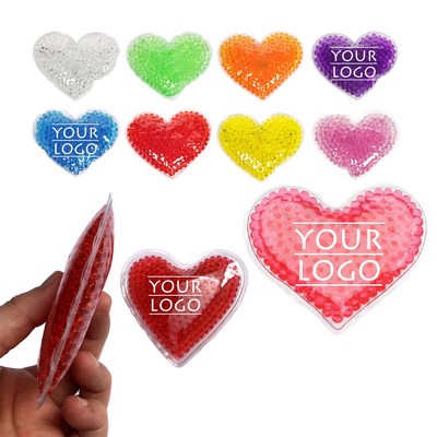 Heart Shaped Beaded Gel Pack