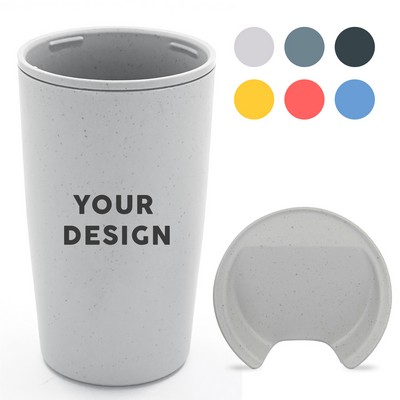 Wheat Straw Creative Coffee Cup With Customizable Logo