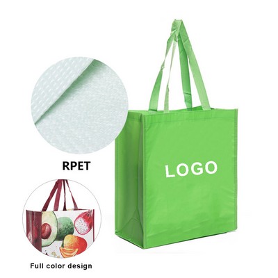 Laminated RPET Shopping Tote