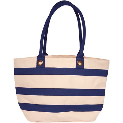 Stripe Seaside Tote Bags