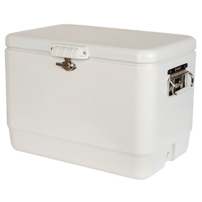 Newell Brands Distribution LLC 54-Quart White Steel Chest Cooler