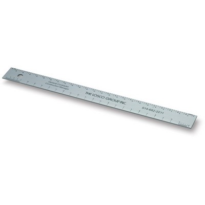 12" Architect Straight Edge Scale - Aluminum