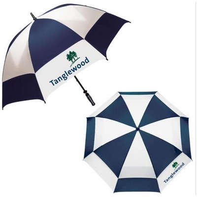 Super-Sized Checkerboard Vented Golf Umbrella